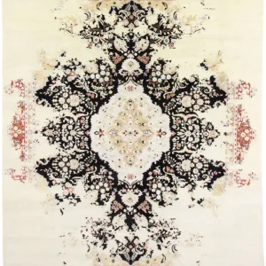 Designer Teppich - 309 x 242 cm - mehrfarbig
