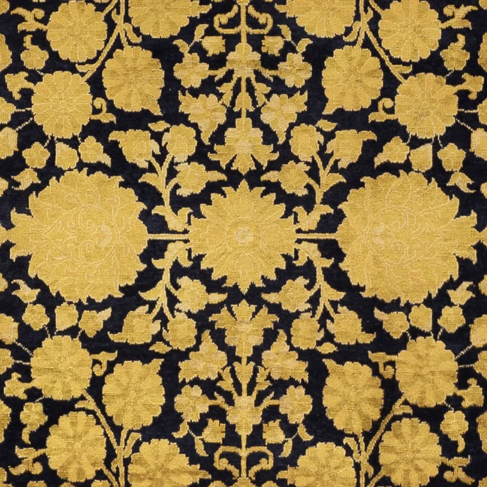Designer Teppich - 314 x 242 cm - gold