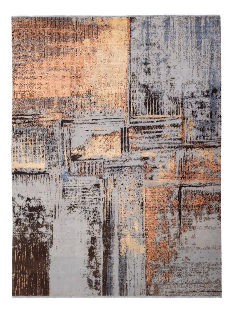 Designer Teppich - 315 x 239 cm - mehrfarbig