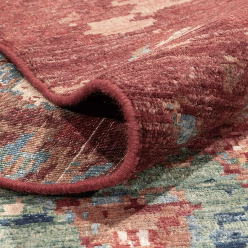 Designer Teppich - 391 x 306 cm - mehrfarbig