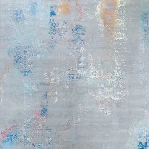 Designer Teppich - 450 x 360 cm - mehrfarbig