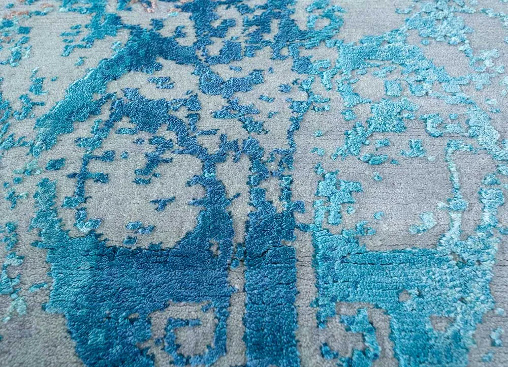 Designer Teppich - 450 x 360 cm - mehrfarbig