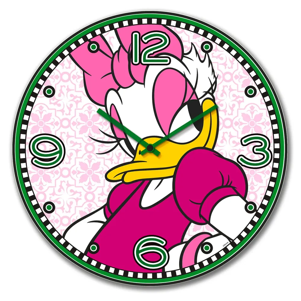Disney Daisy Duck Wanduhr 50cm