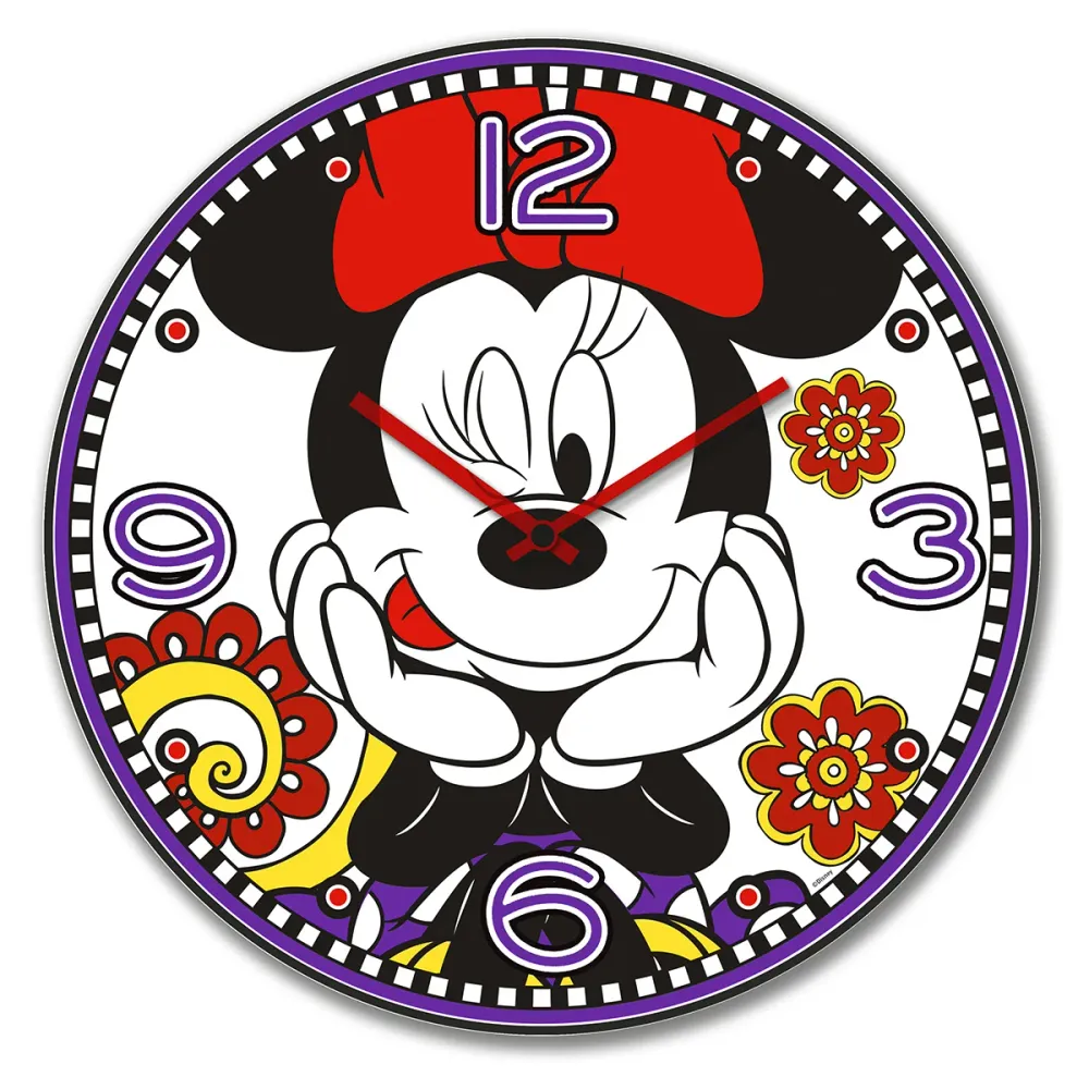Disney Minnie Mouse Wanduhr 50cm
