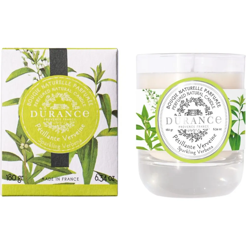 Durance Provence France Prickelnde Verbene Duftkerze