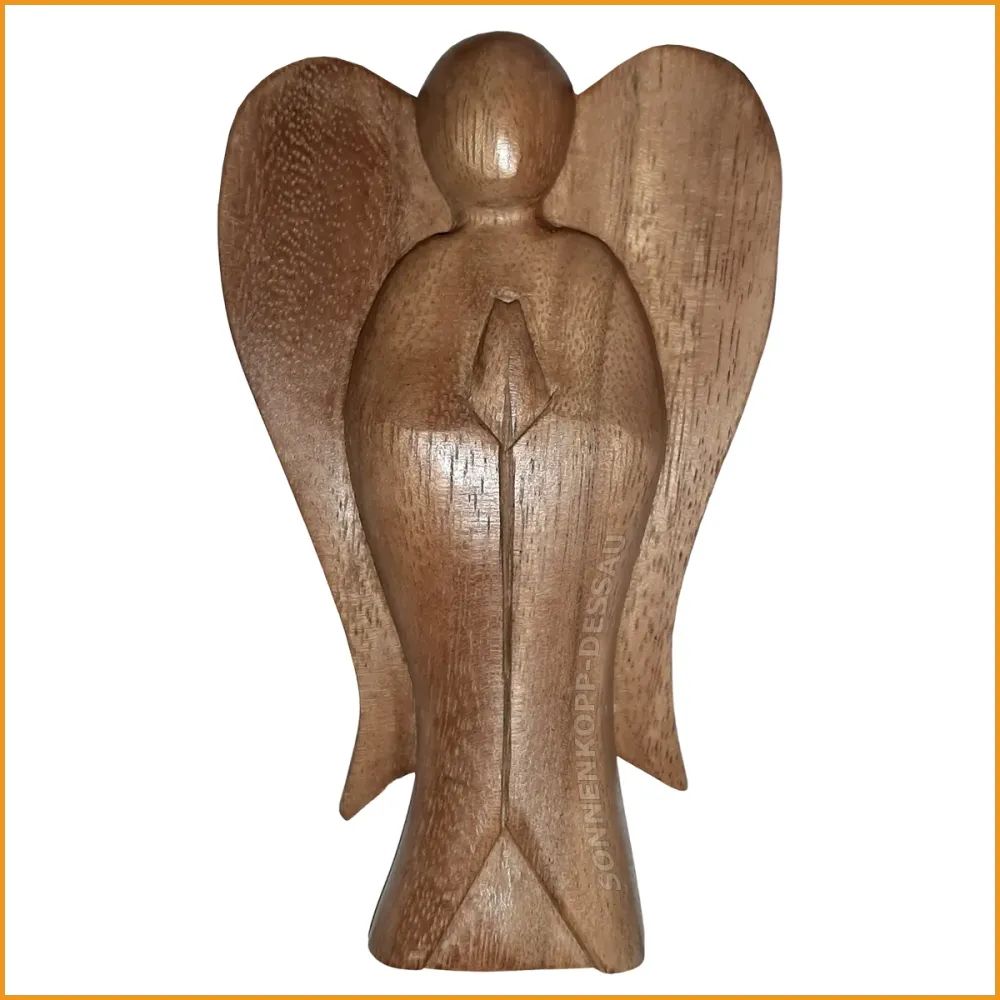 ENGEL Figur aus Holz - 15 cm - Skulptur