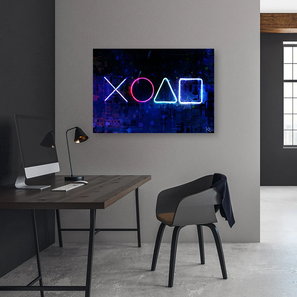 Dekorplattendruck, Tasten für den Controller 60x40 Feeby