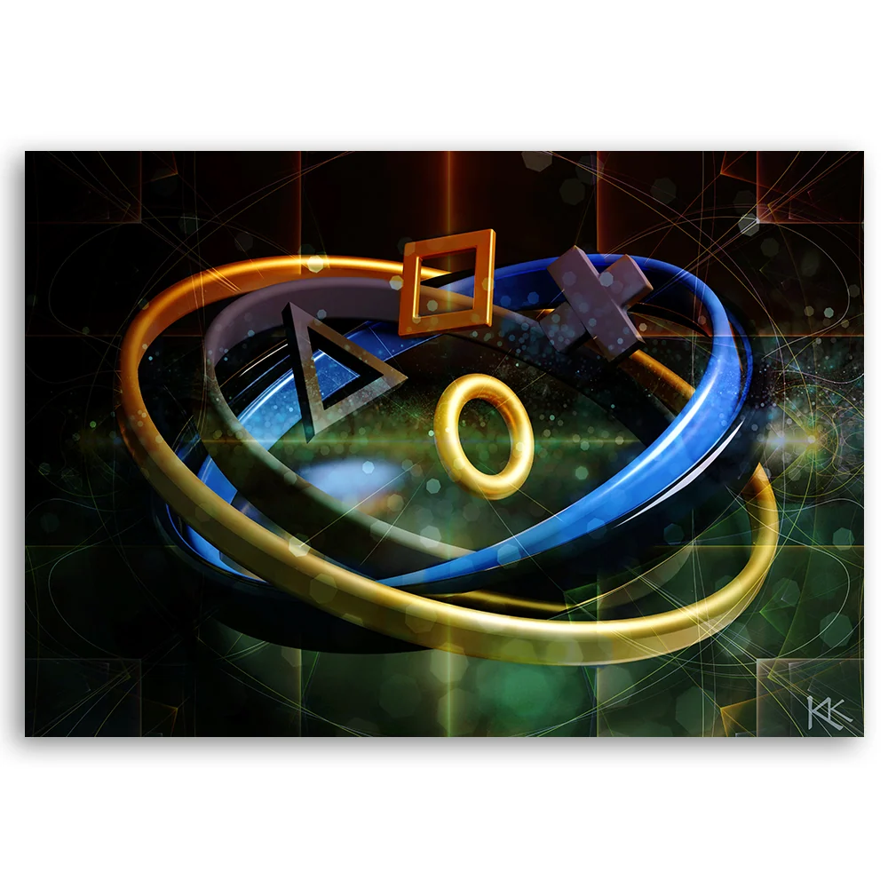 Dekorplattendruck, Tasten für den Controller 60x40 Feeby