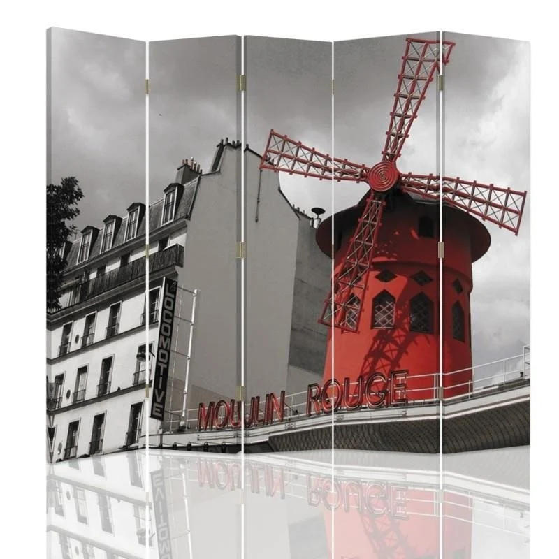 Doppelseitiger Raumteiler, Moulin Rouge Feeby
