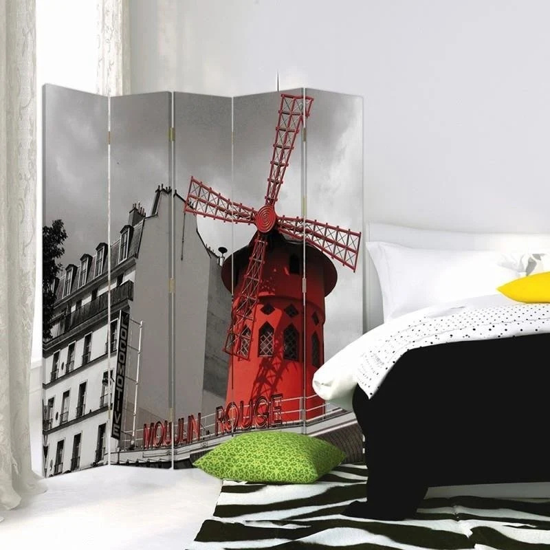 Doppelseitiger Raumteiler, Moulin Rouge Feeby