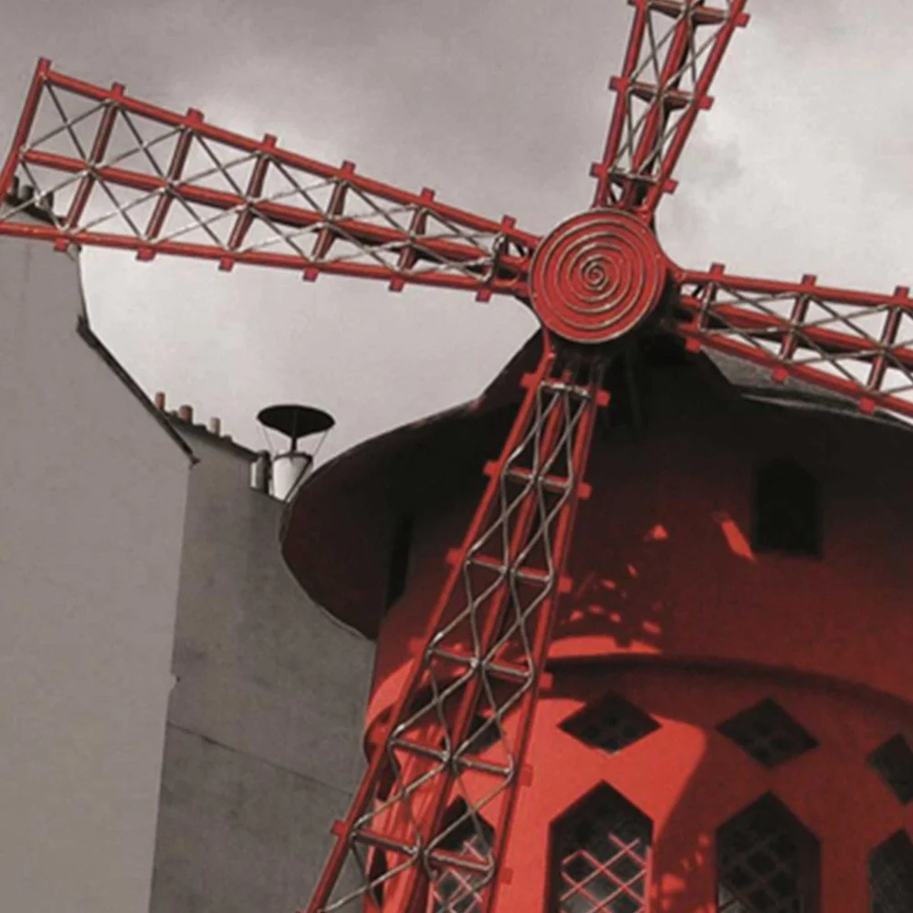 Doppelseitiger Raumteiler, Moulin Rouge Feeby