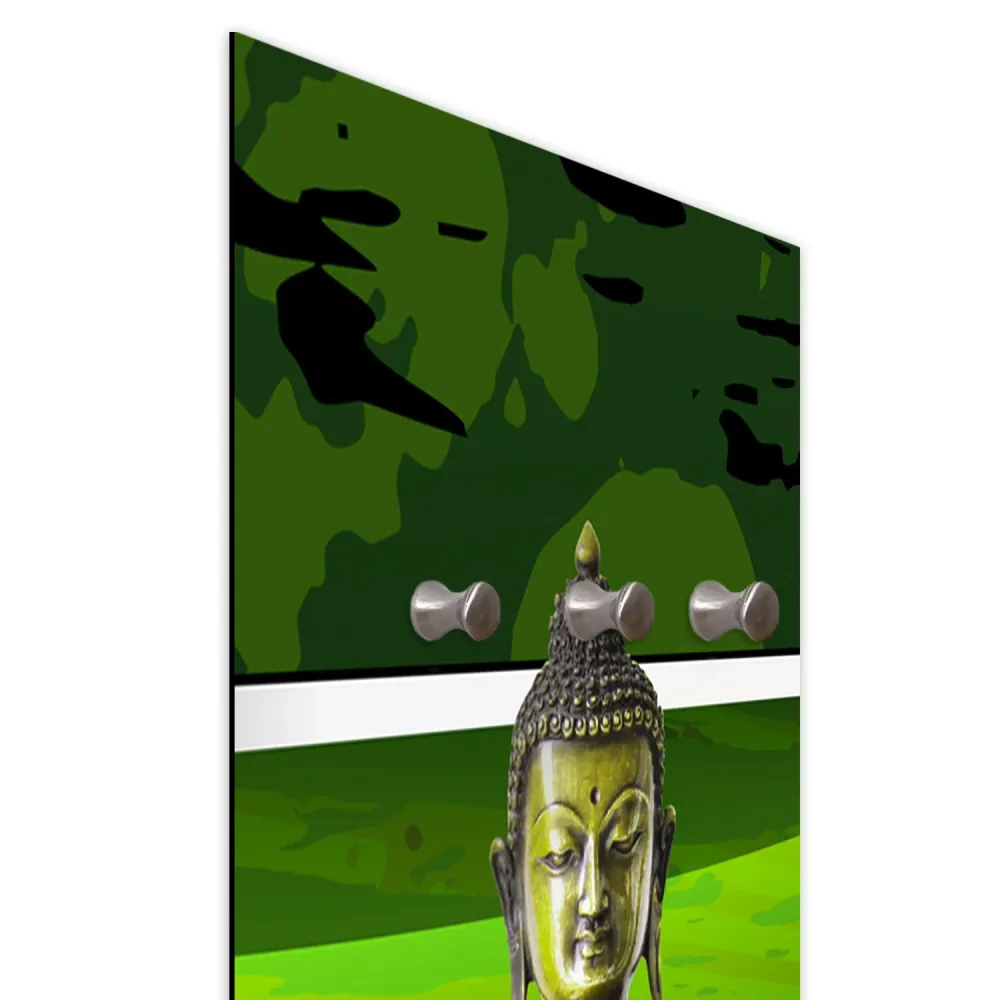 Kleiderbügel, Grüner Buddha 25x70 Feeby