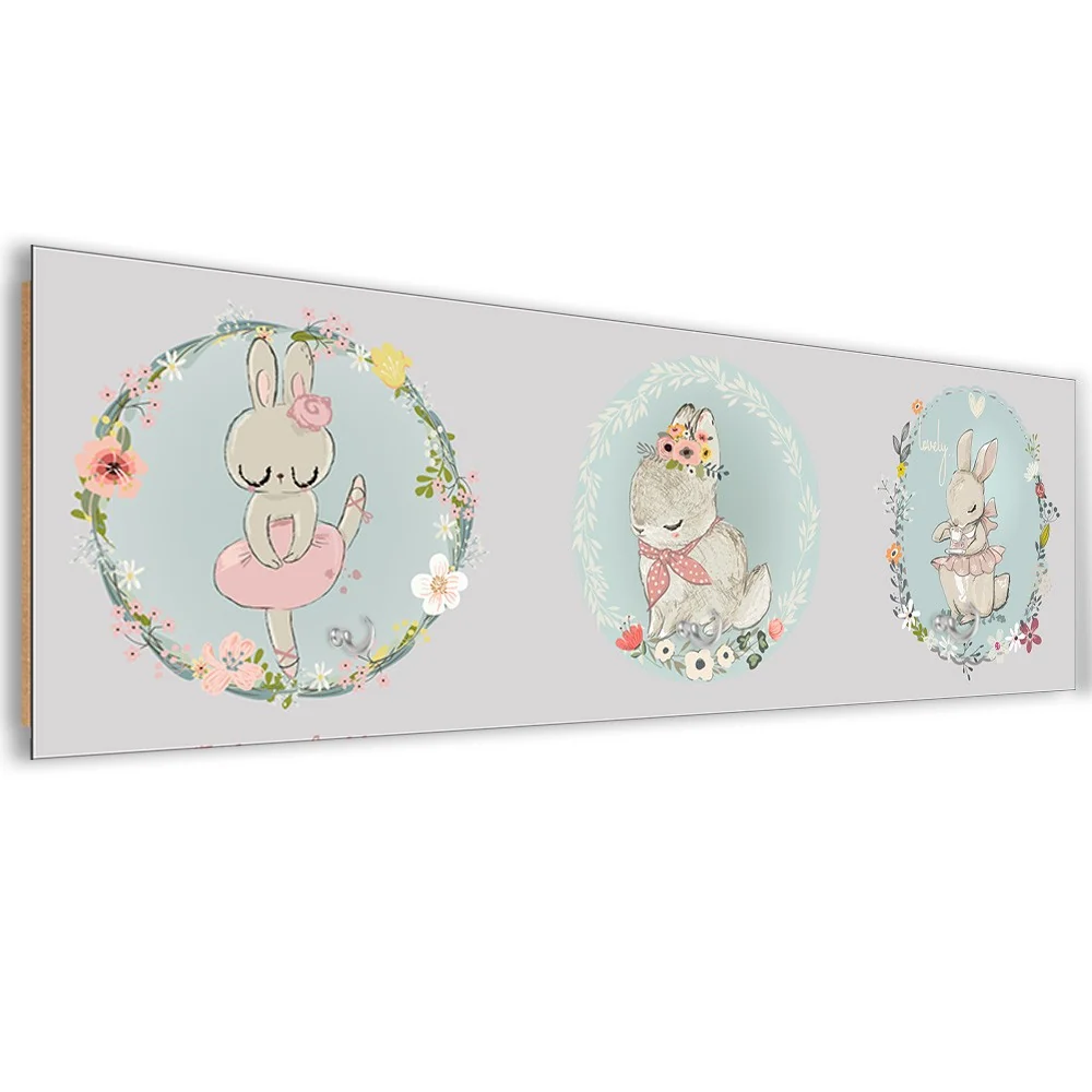 Kleiderbügel, Hasen 70x25 Feeby
