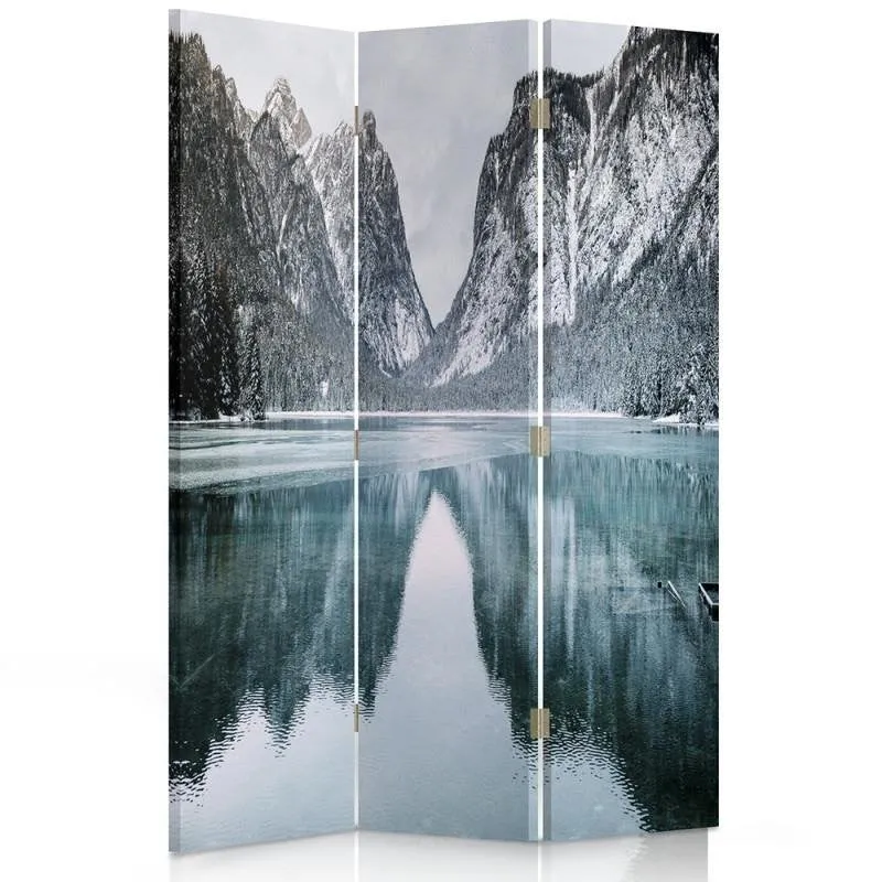 Raumteiler, doppelseitig drehbar, Bergsee Feeby