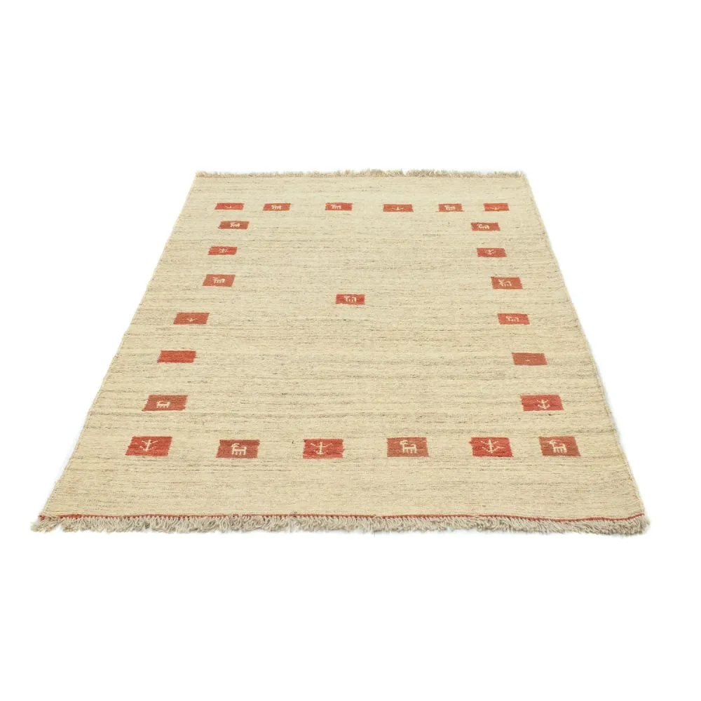 Gabbeh Teppich - Indus 180 x 120 cm - beige