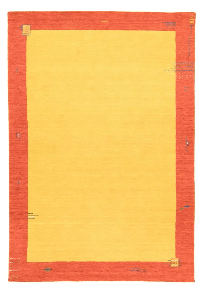 Gabbeh Teppich - Indus 180 x 120 cm - gold