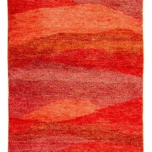 Gabbeh Teppich - Indus 197 x 77 cm - rot