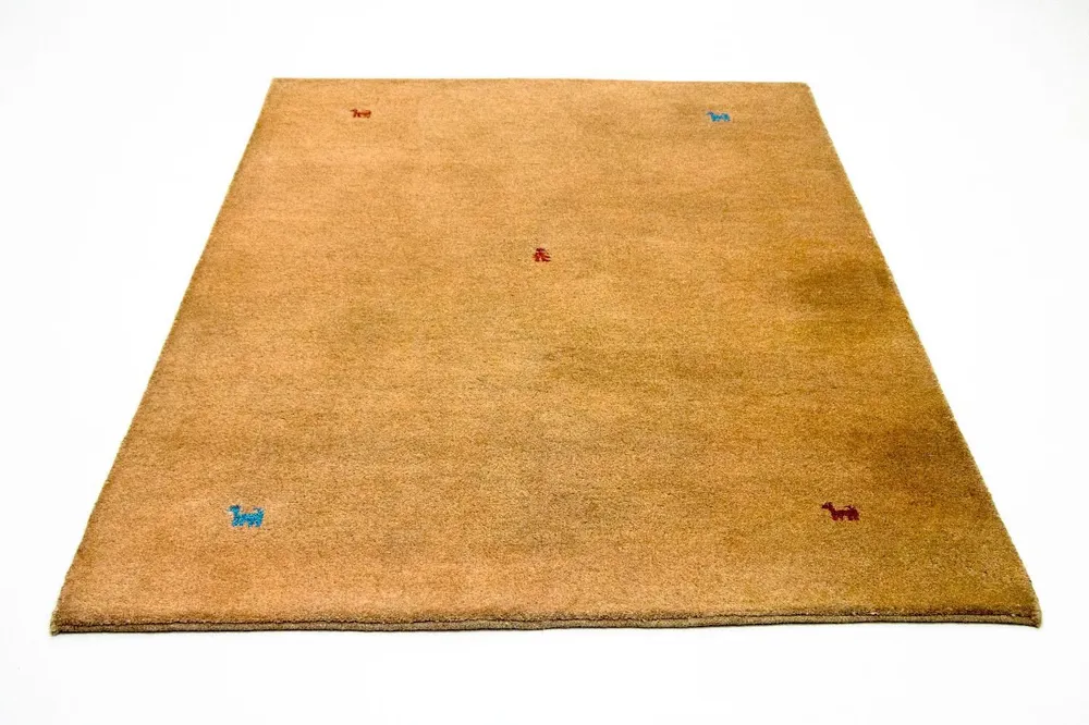 Gabbeh Teppich - Indus 200 x 140 cm - braun