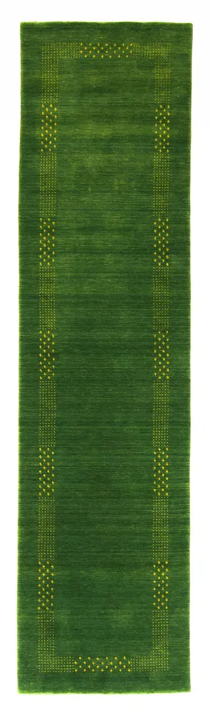 Gabbeh Teppich - Indus 200 x 80 cm - grün