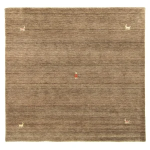 Gabbeh Teppich - Indus 250 x 250 cm - braun
