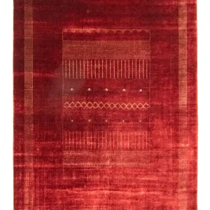Gabbeh Teppich - Indus 291 x 204 cm - rot
