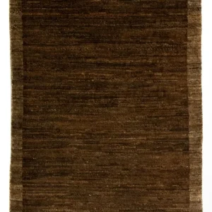 Gabbeh Teppich - Indus 93 x 60 cm - dunkelbraun