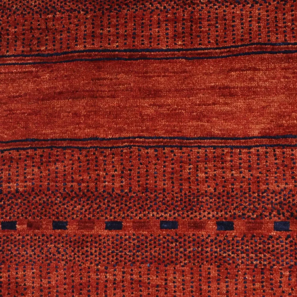 Gabbeh Teppich - Kaschkuli Perser - 100 x 80 cm - dunkelrot