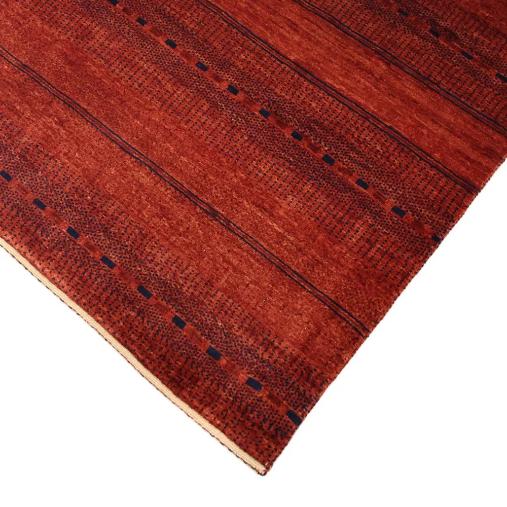 Gabbeh Teppich - Kaschkuli Perser - 100 x 80 cm - dunkelrot