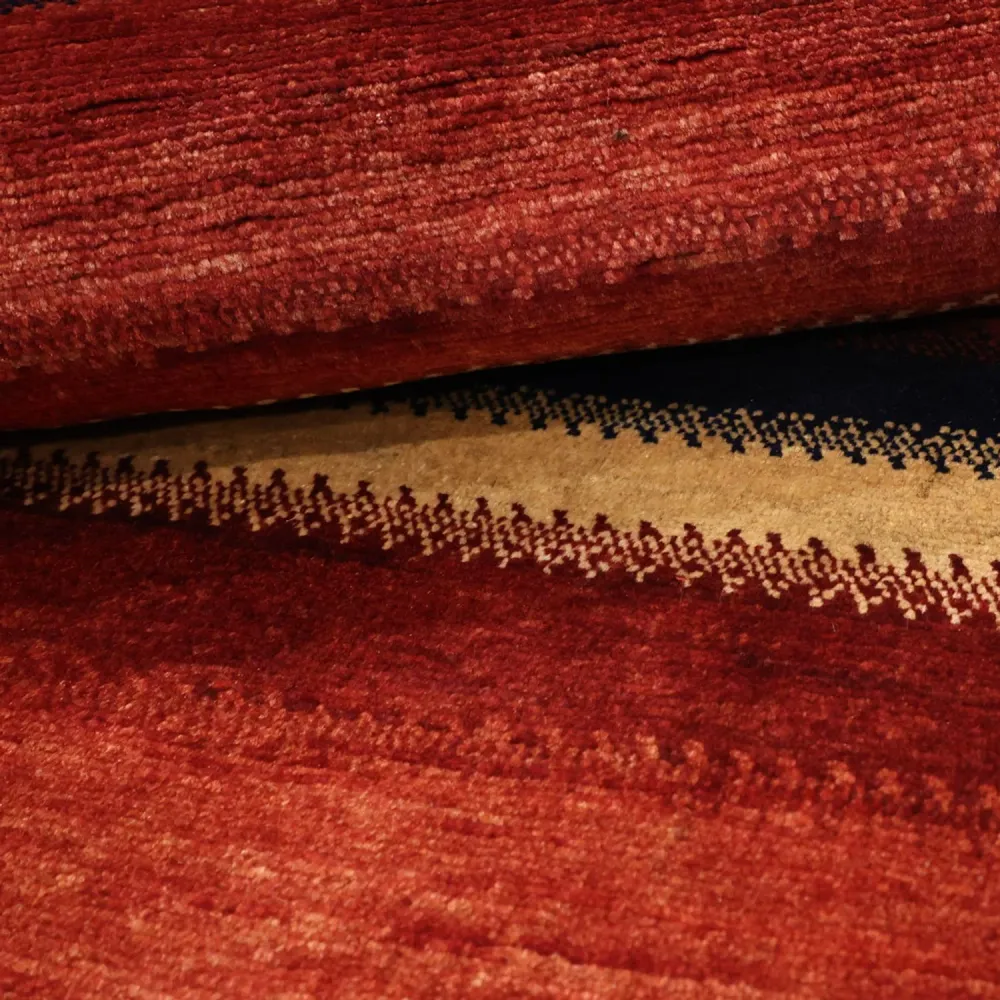 Gabbeh Teppich - Kaschkuli Perser - 109 x 96 cm - mehrfarbig