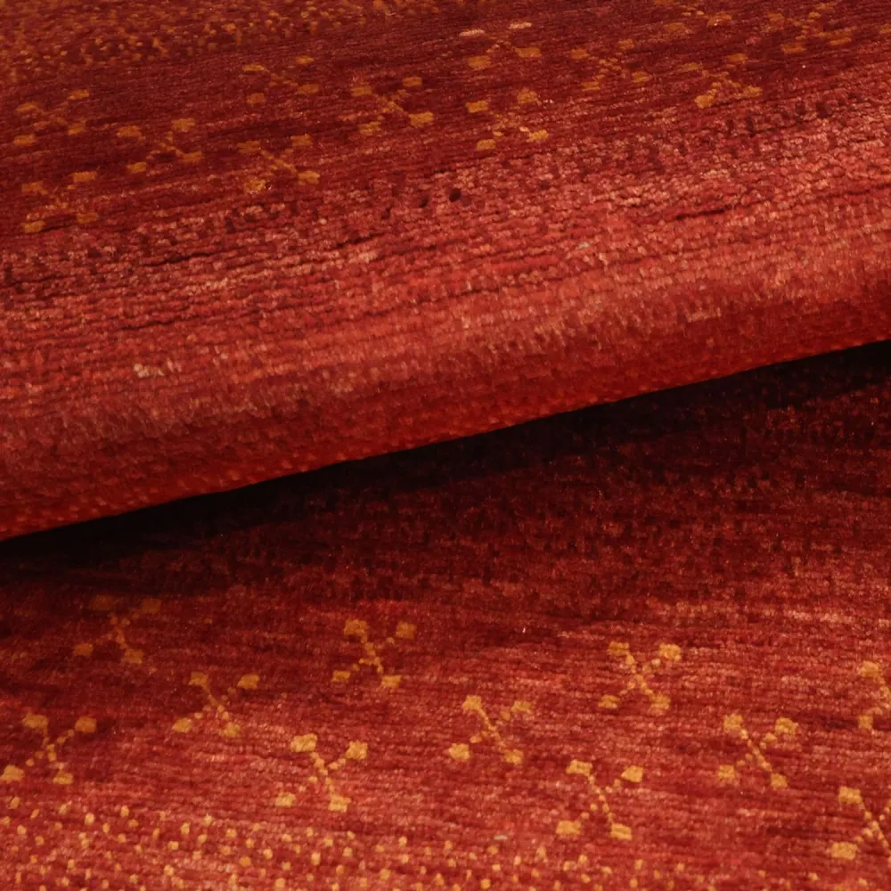 Gabbeh Teppich - Kaschkuli Perser - 113 x 97 cm - rot