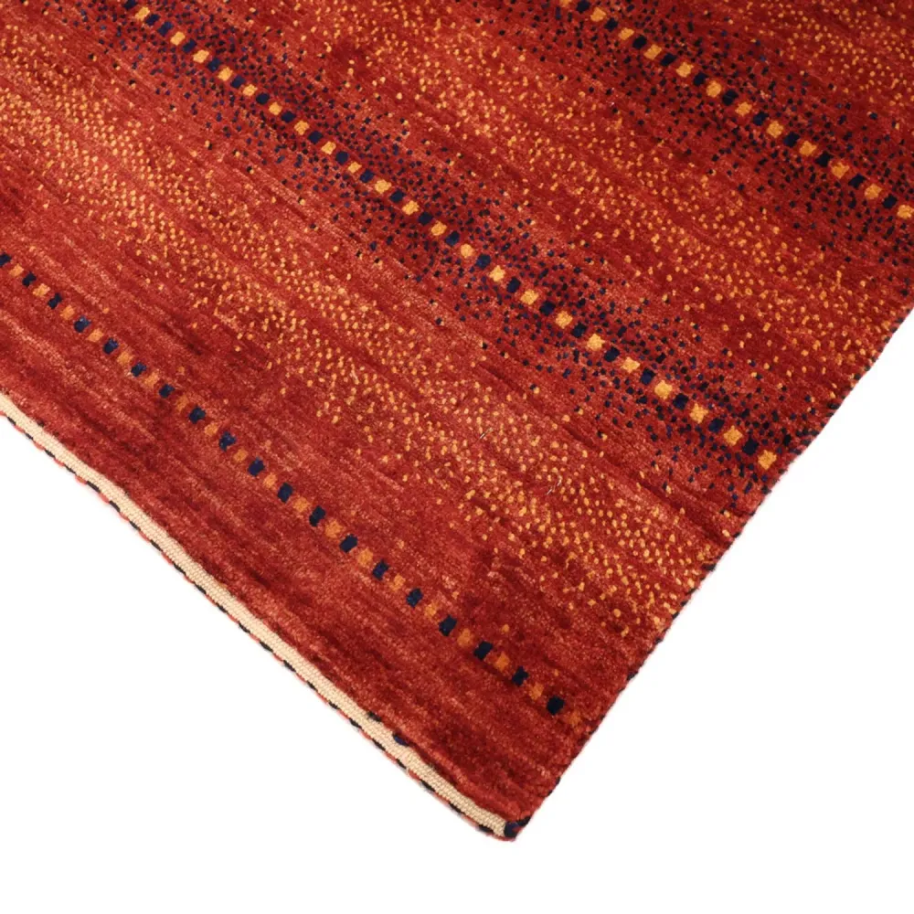 Gabbeh Teppich - Kaschkuli Perser - 122 x 98 cm - rot