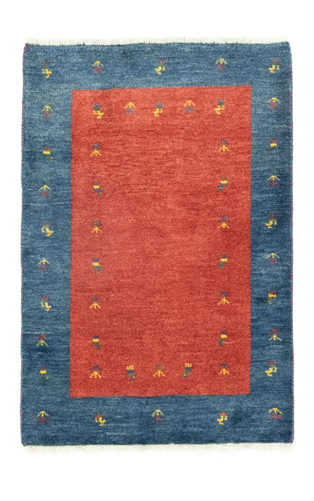Gabbeh Teppich - Kaschkuli Perser 125 x 84 cm - rost