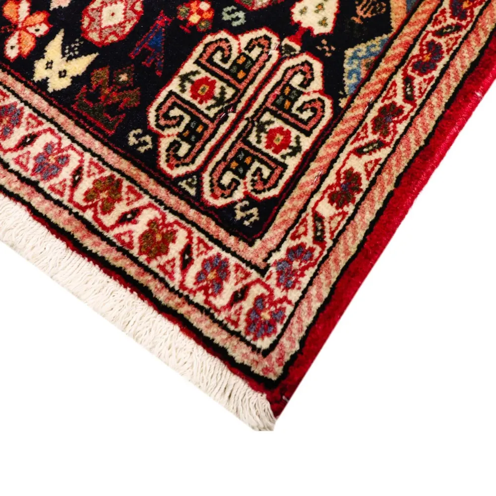 Gabbeh Teppich - Kaschkuli Perser - 153 x 70 cm - rot