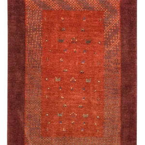 Gabbeh Teppich - Kaschkuli Perser - 157 x 104 cm - rot