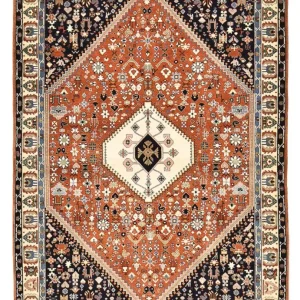 Gabbeh Teppich - Kaschkuli Perser - 162 x 116 cm - rost