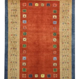 Gabbeh Teppich - Kaschkuli Perser - 184 x 121 cm - rot