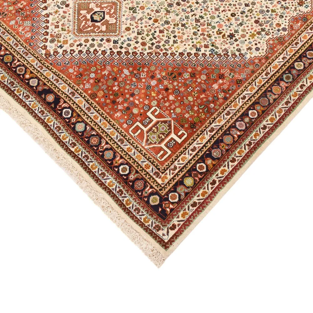 Gabbeh Teppich - Kaschkuli Perser - 222 x 174 cm - sand