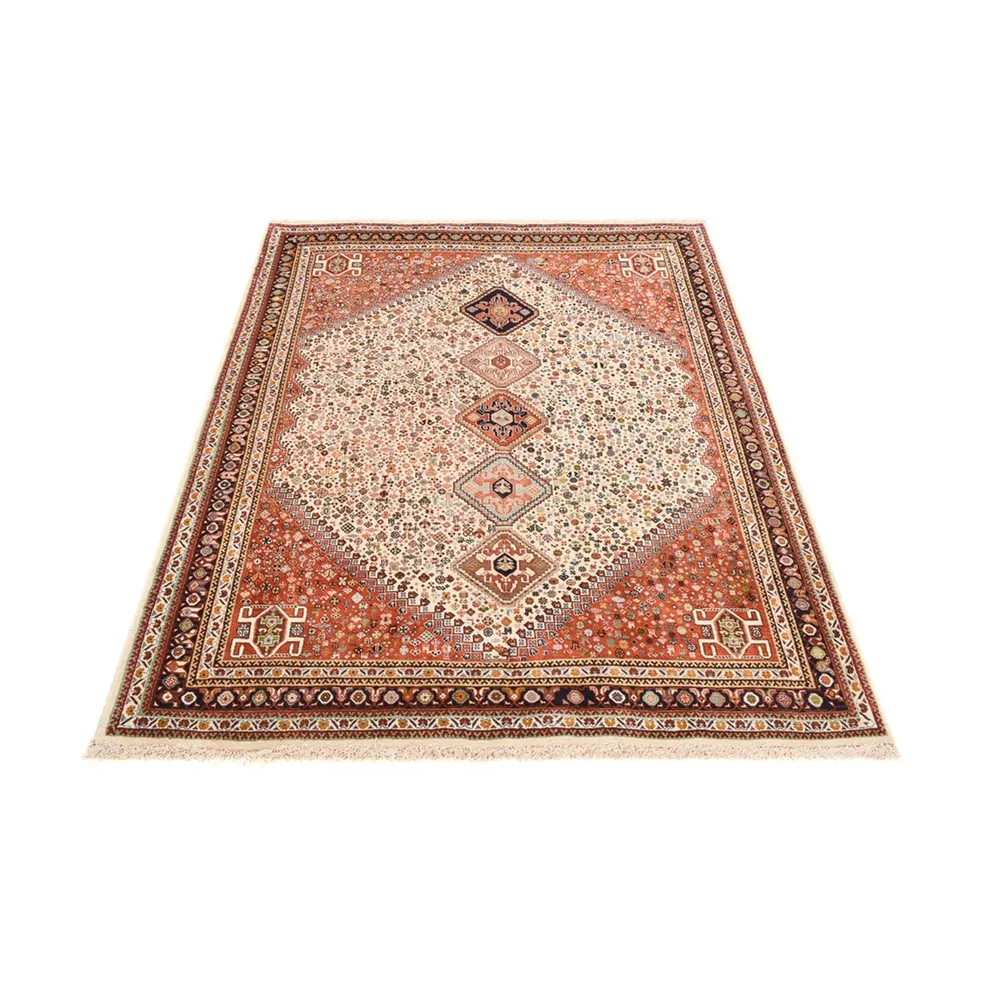 Gabbeh Teppich - Kaschkuli Perser - 222 x 174 cm - sand