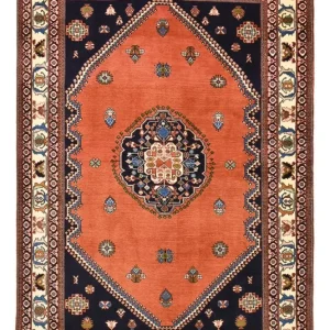 Gabbeh Teppich - Kaschkuli Perser - 255 x 163 cm - rot