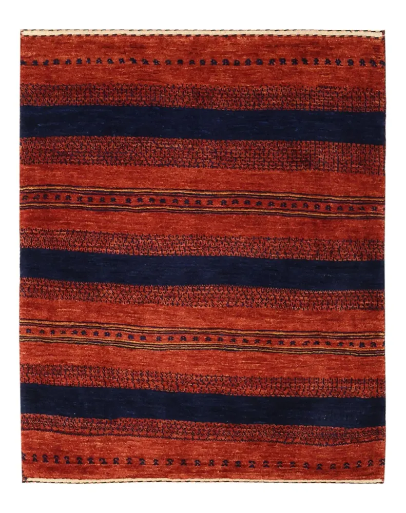 Gabbeh Teppich - Kaschkuli Perser - 92 x 75 cm - mehrfarbig