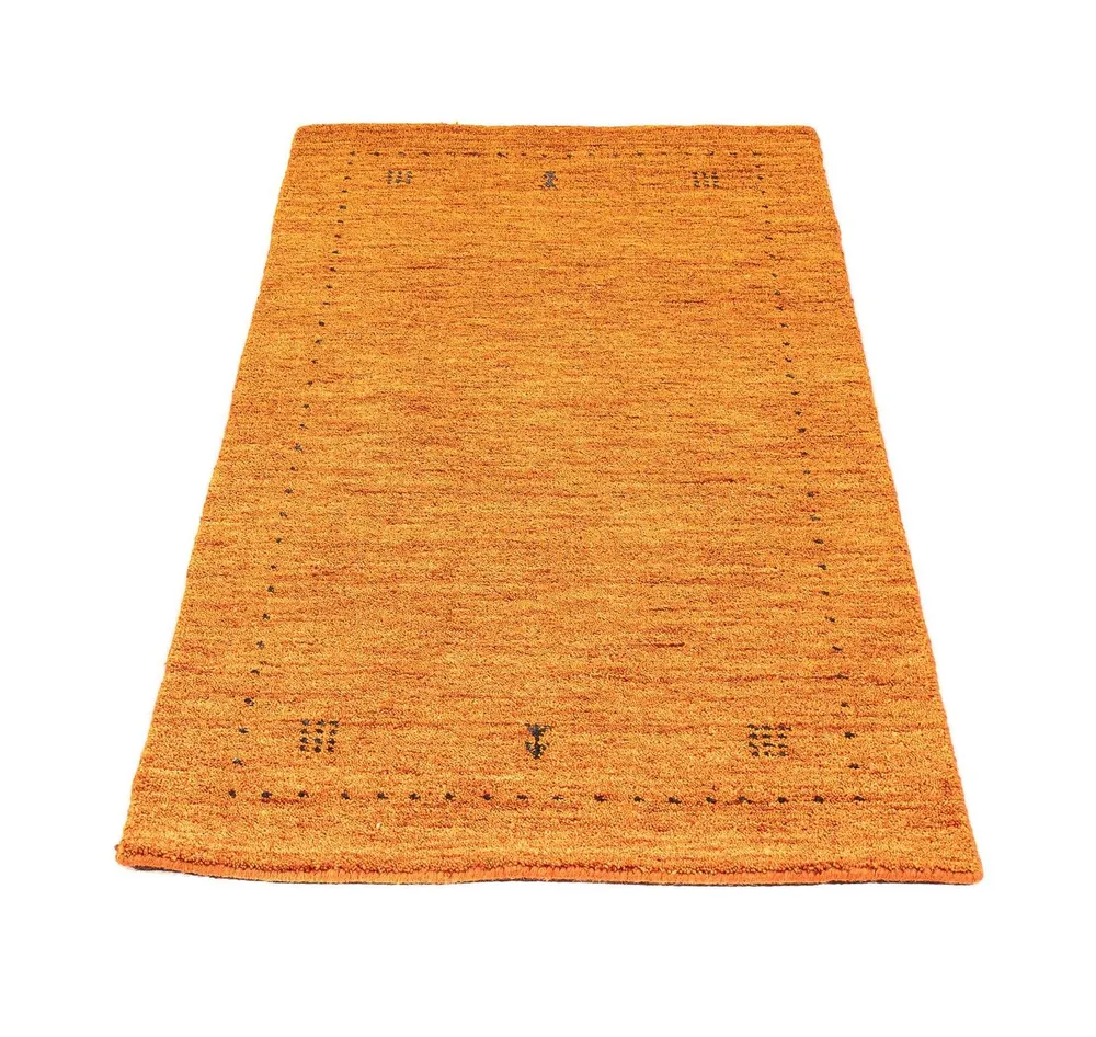 Gabbeh Teppich - Loribaft Indus 133 x 70 cm - orange