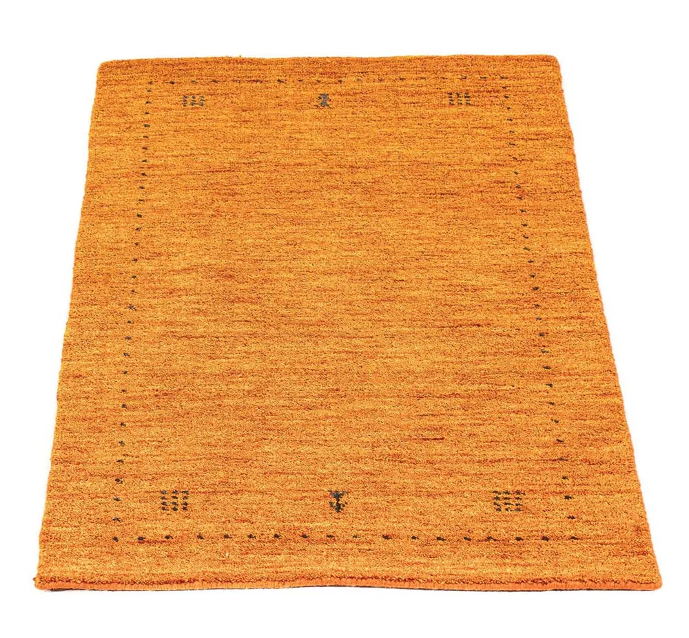 Gabbeh Teppich - Loribaft Indus 133 x 70 cm - orange