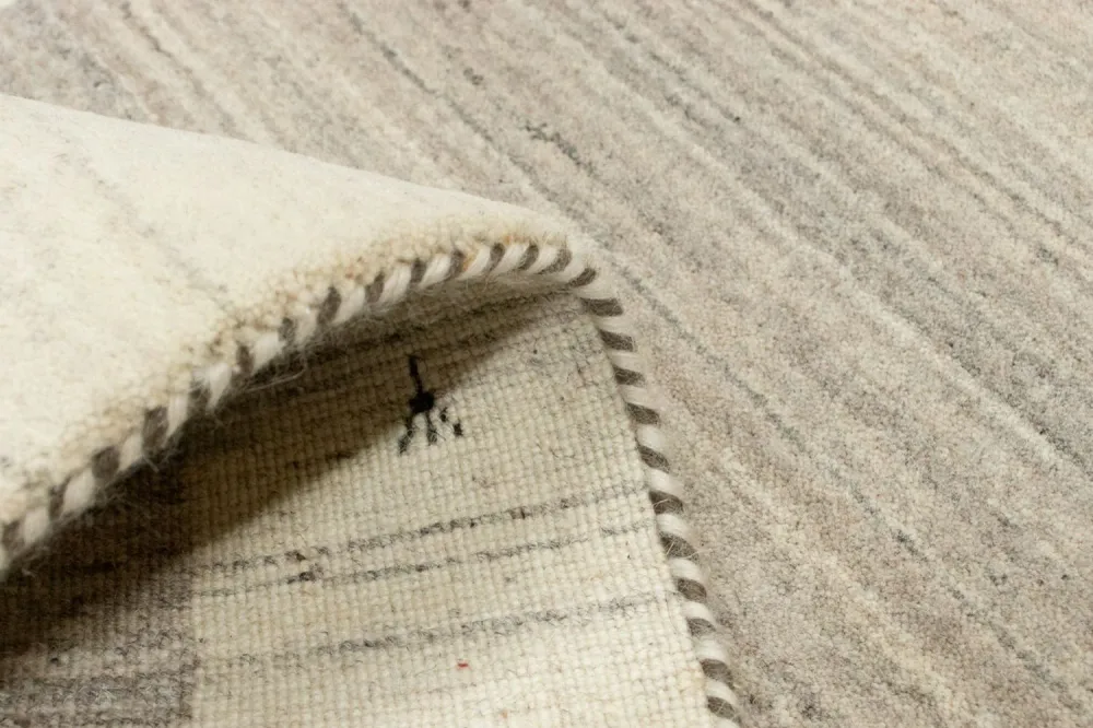 Gabbeh Teppich - Loribaft Indus 140 x 70 cm - beige