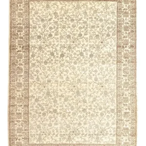 Gabbeh Teppich - Loribaft Indus 241 x 175 cm - beige