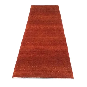 Gabbeh Teppich - Loribaft Indus 266 x 70 cm - rot