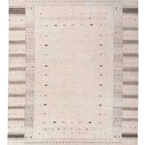Gabbeh Teppich - Loribaft Indus - 302 x 202 cm - creme
