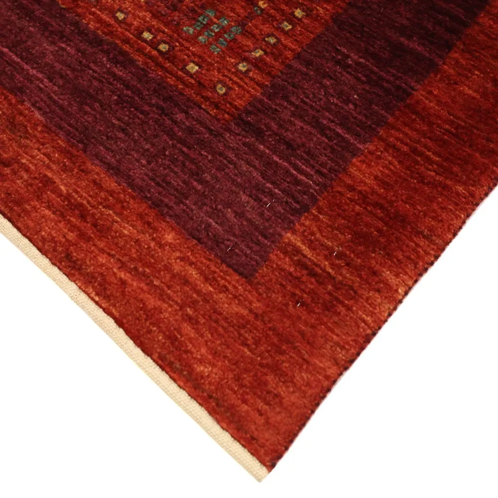 Gabbeh Teppich - Loribaft Perser - 128 x 78 cm - mehrfarbig