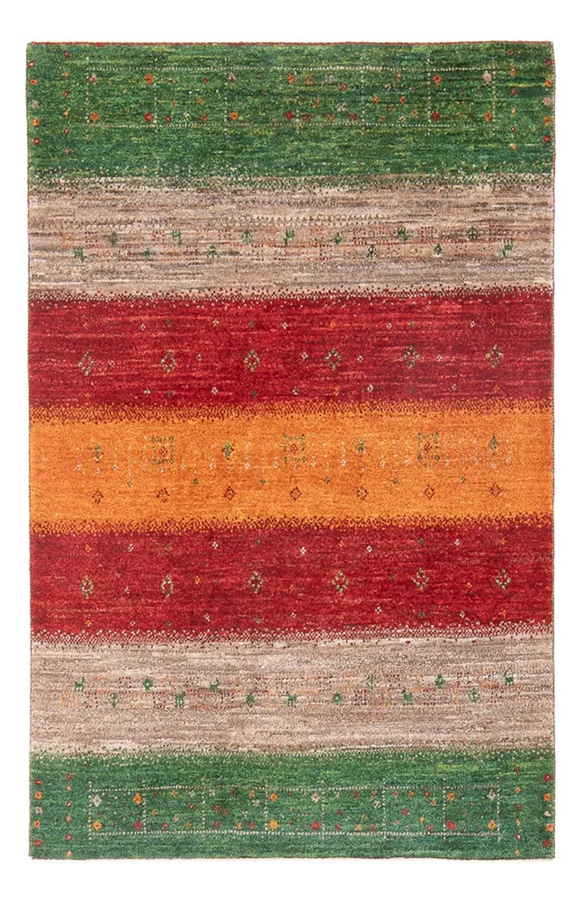 Gabbeh Teppich - Loribaft Perser - 135 x 85 cm - mehrfarbig
