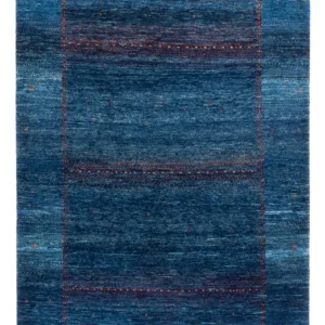 Gabbeh Teppich - Loribaft Perser - 190 x 128 cm - blau