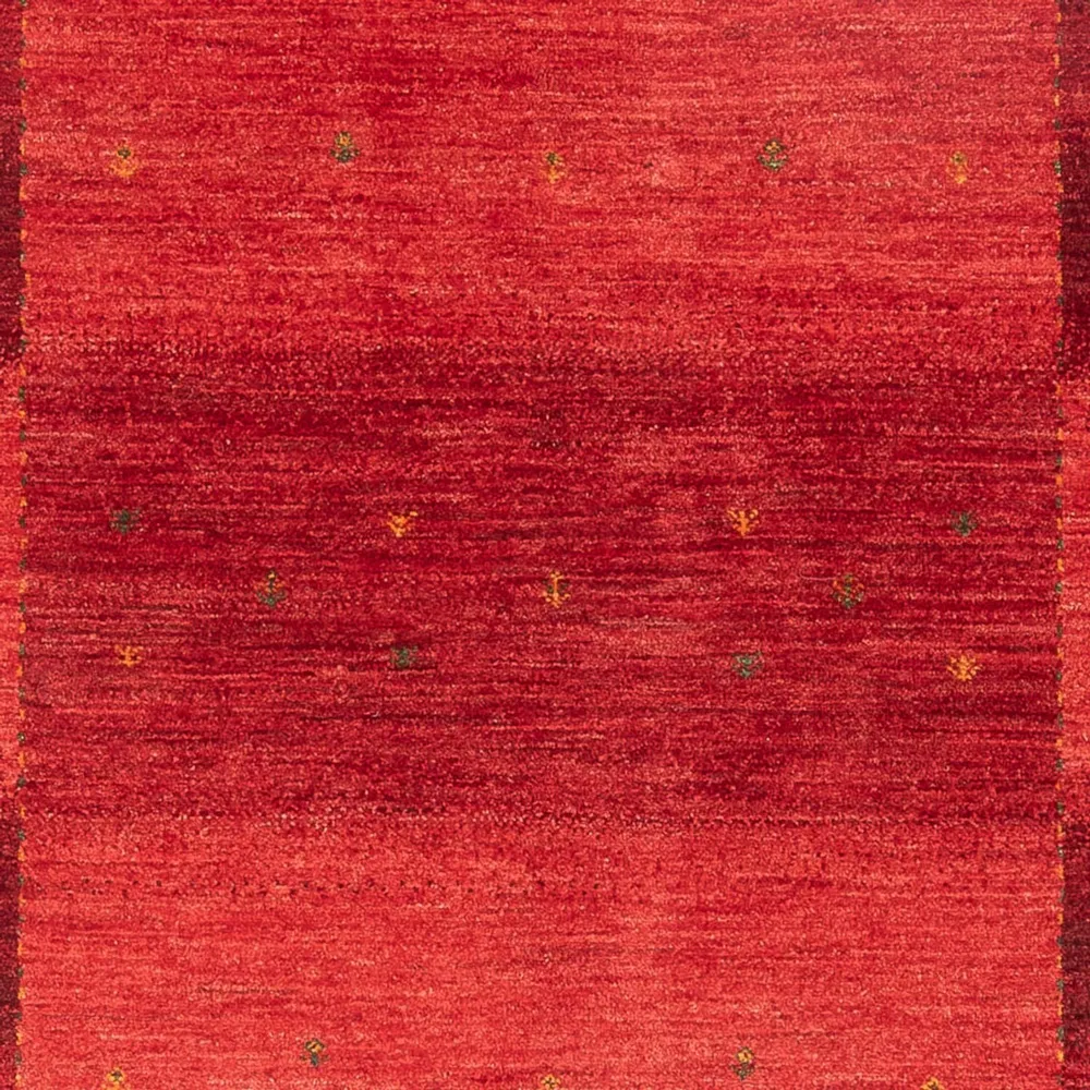 Gabbeh Teppich - Loribaft Perser - 204 x 155 cm - rot